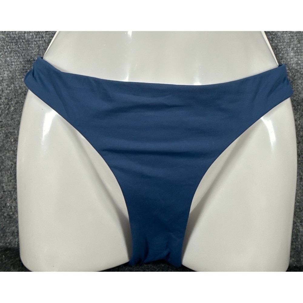 BECCA Womens Slate Navy Blue Small Hipster Bikini Bottom NWT